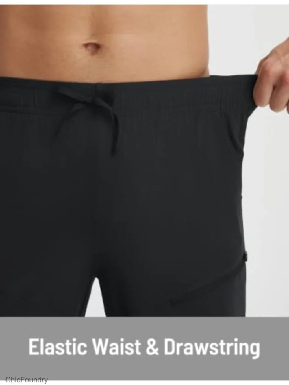 Men's Lightweight Hiking Pants Quick Dry Water Resistant UPF 50+ 6 Pockets